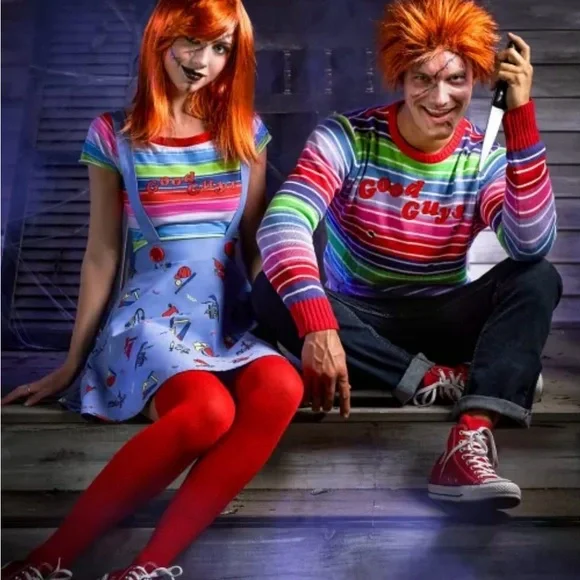 ADULT Chucky Plus Size Sweater/Size XXLarge - Picture 11 of 12